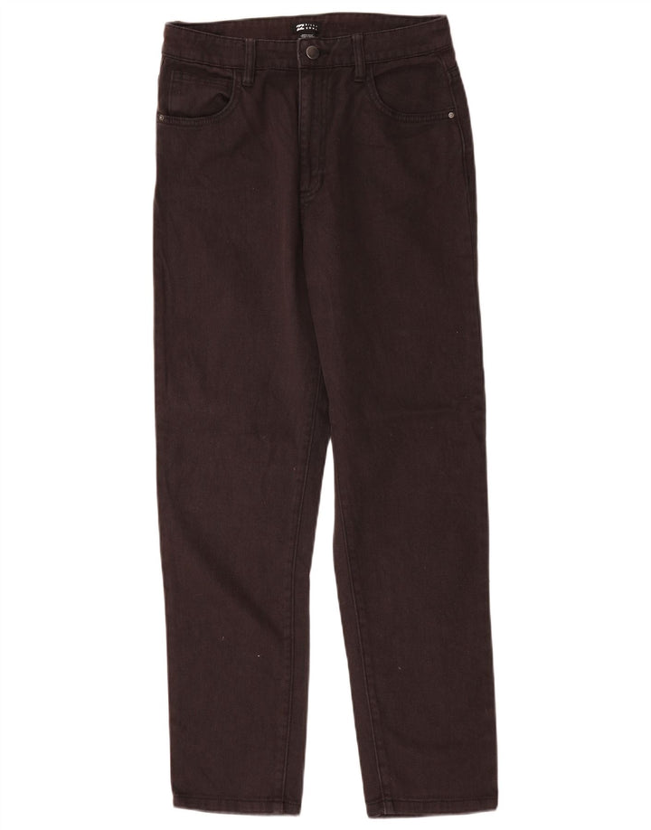 Billabong ženske ravne traperice W28 L28 crni pamuk