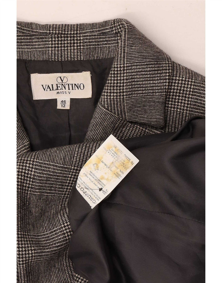 Valentino ženska jakna sa 3 gumba UK 12 srednje siva ptičica