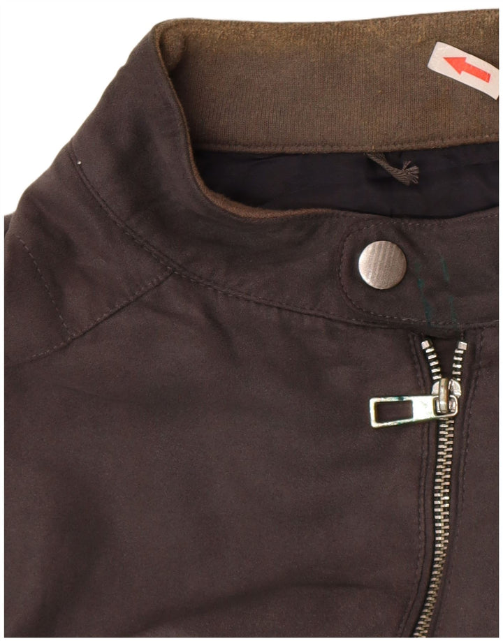 Marks & Spencer muška bomber jakna UK 46 3XL sivi poliester