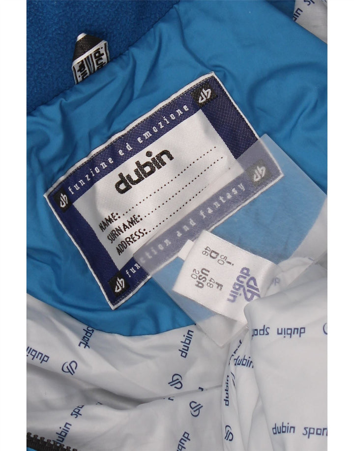 Muški skijaški kombinezon s kapuljačom Dubin IT 50 poliester srednje plave boje