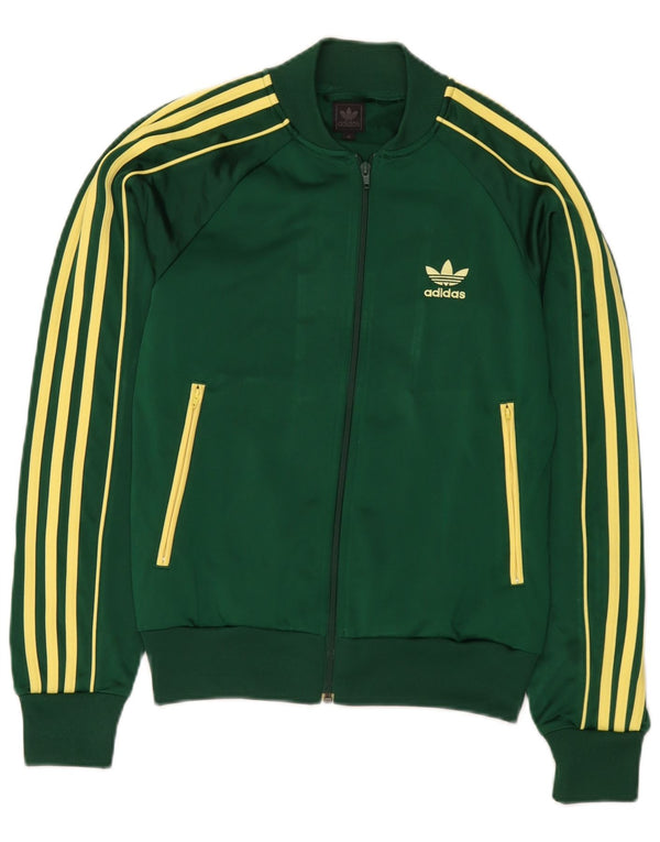 Adidas muška trenirka gornja jakna XS zeleni poliester