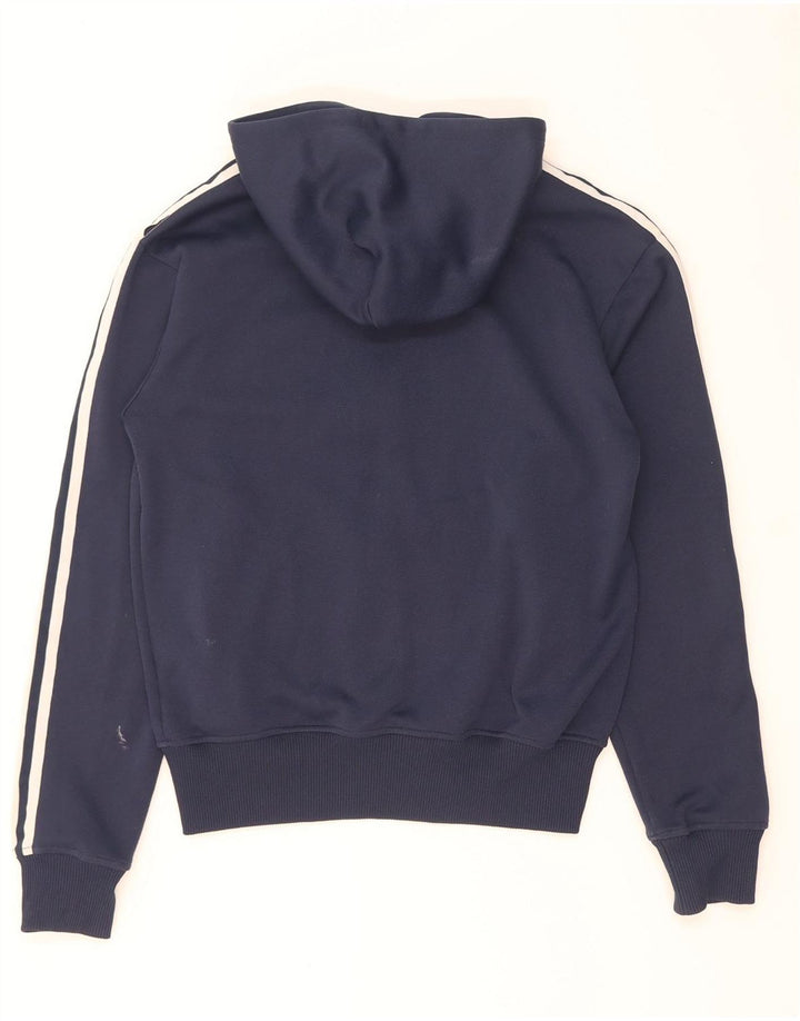 Adidas muški pulover s kapuljačom s patentnim zatvaračem, mali tamnoplavi poliester