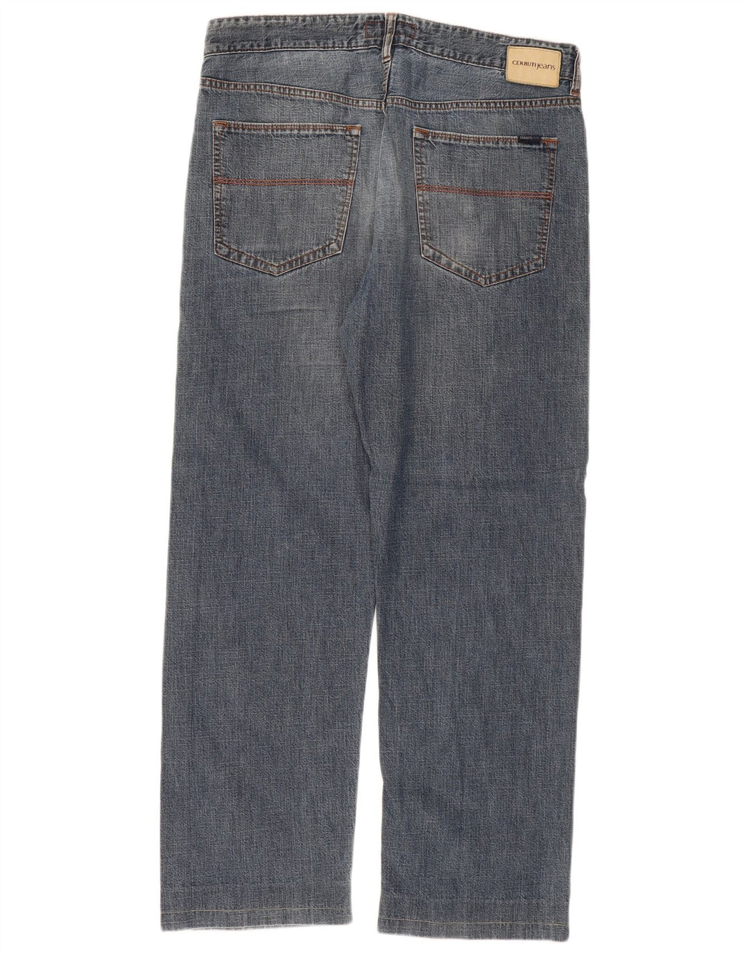 CERRUTI muške ravne traperice W36 L29 plavi pamuk