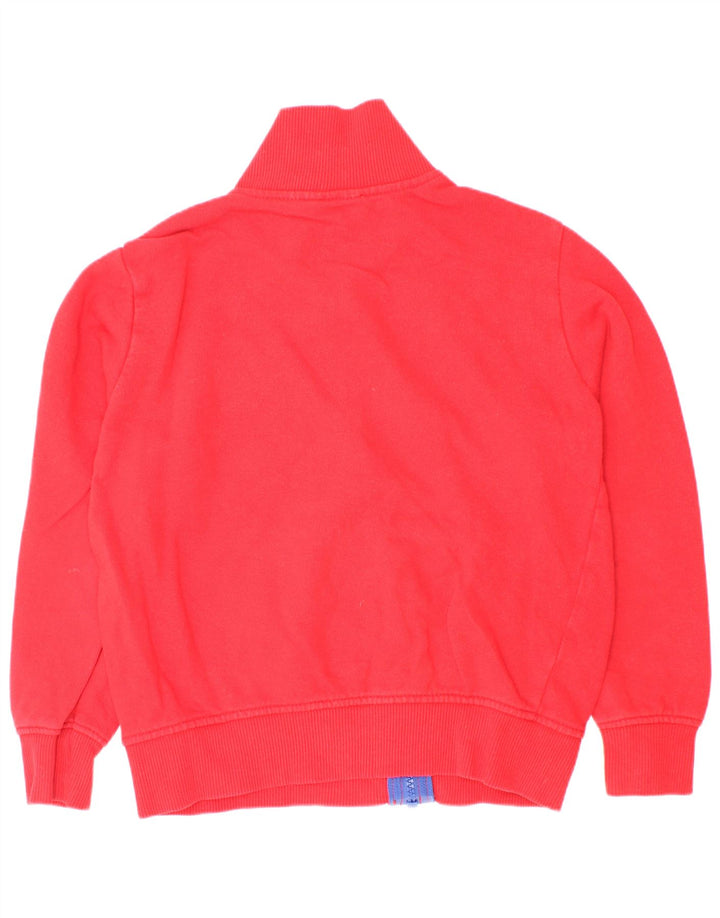 Benetton Boys Graphic Trenirka Gornja jakna 6-7 godina Mala crvena pamuk