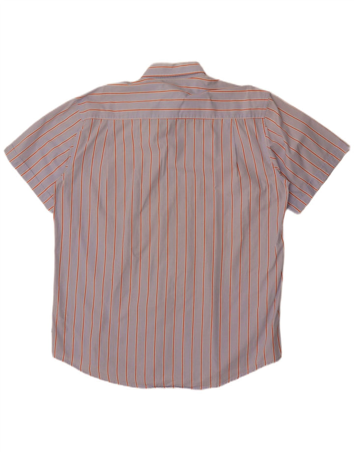 Sergio Tacchini muška košulja kratkih rukava 2XL pamuk na plave pruge