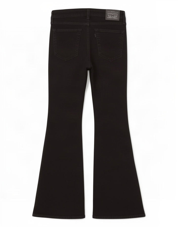 Levi's ženske 726 lepršave traperice W30 L29 crne