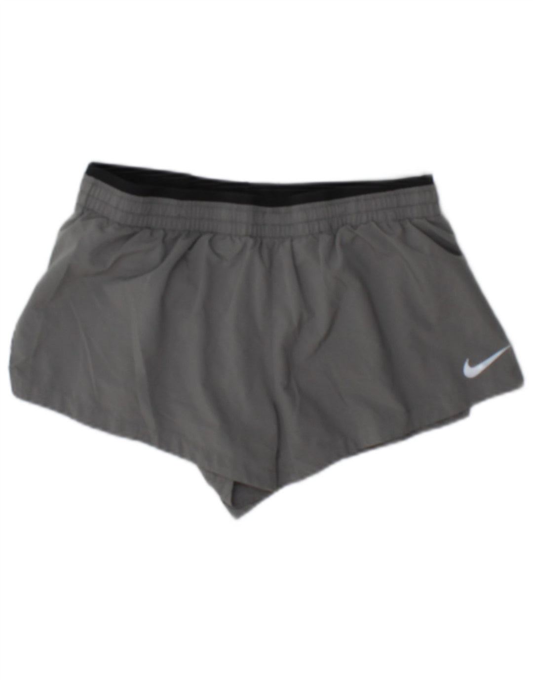 Nike Ženske Dri Fit Sportske kratke hlače UK 10 Mali sivi poliester