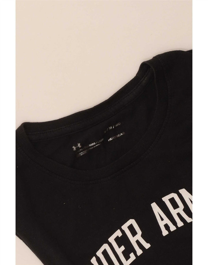 Under Armour muški grafički prsluk Heat Gear srednje crne boje