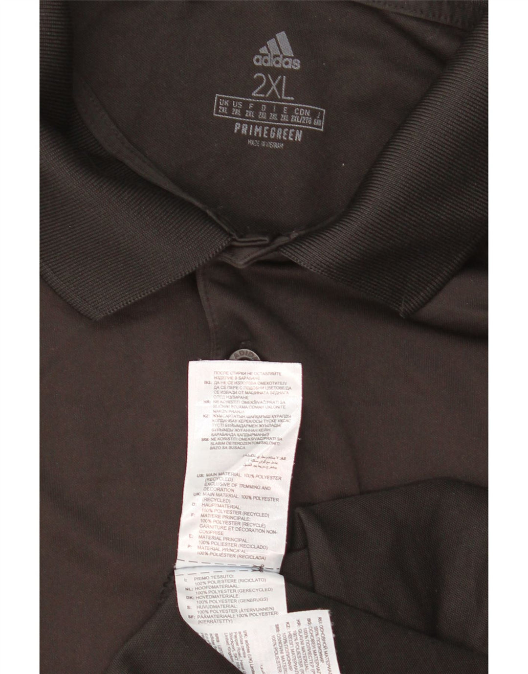 ADIDAS muška polo majica 2XL crni poliester