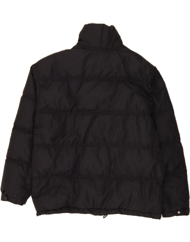 ELLESSE Mens Padded Jacket UK 42 XL Black Polyamide Vintage Ellesse and Second-Hand Ellesse from Messina Hembry 