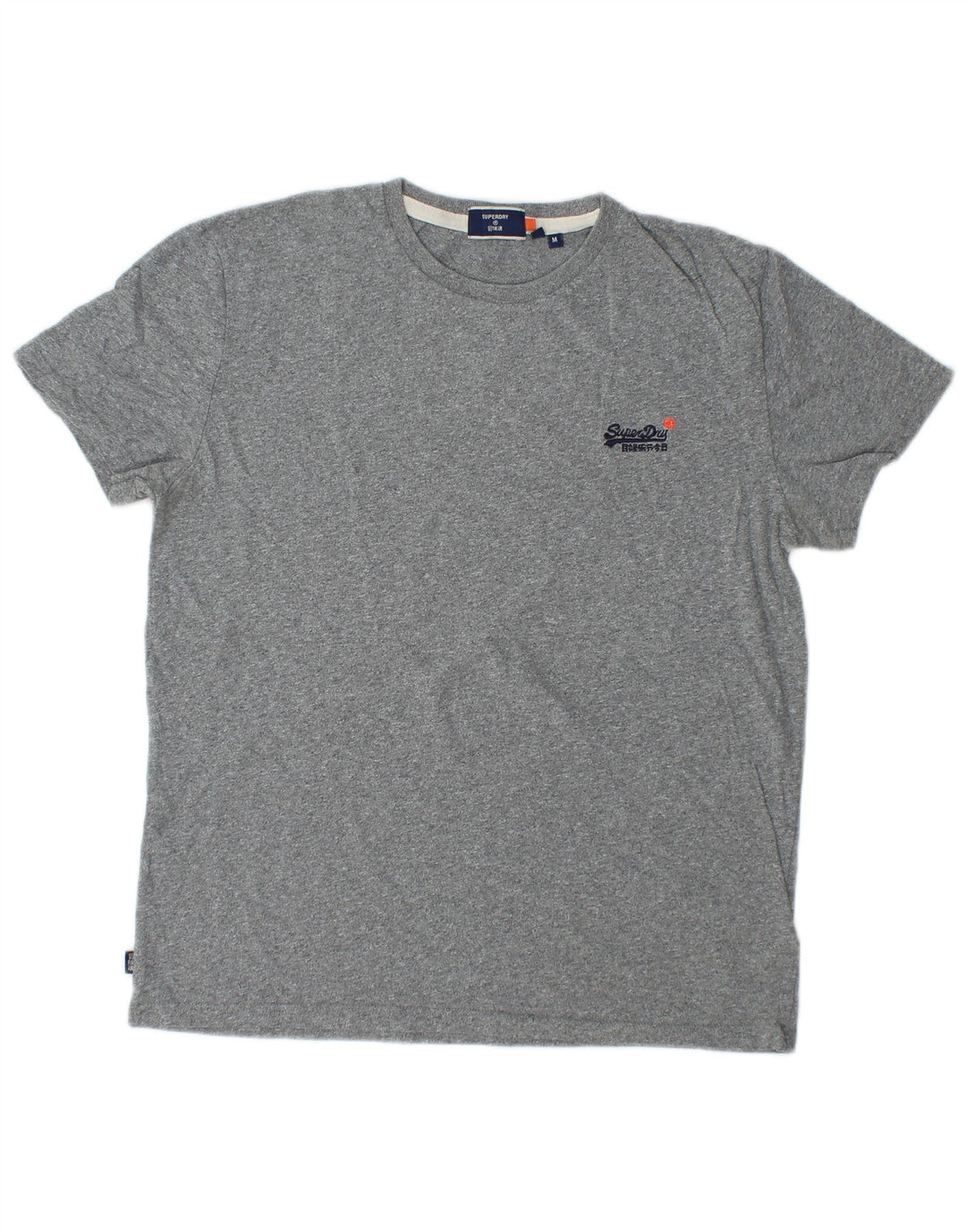 SUPERDRY ženska majica kratkih rukava UK 14 srednje sivi pamuk