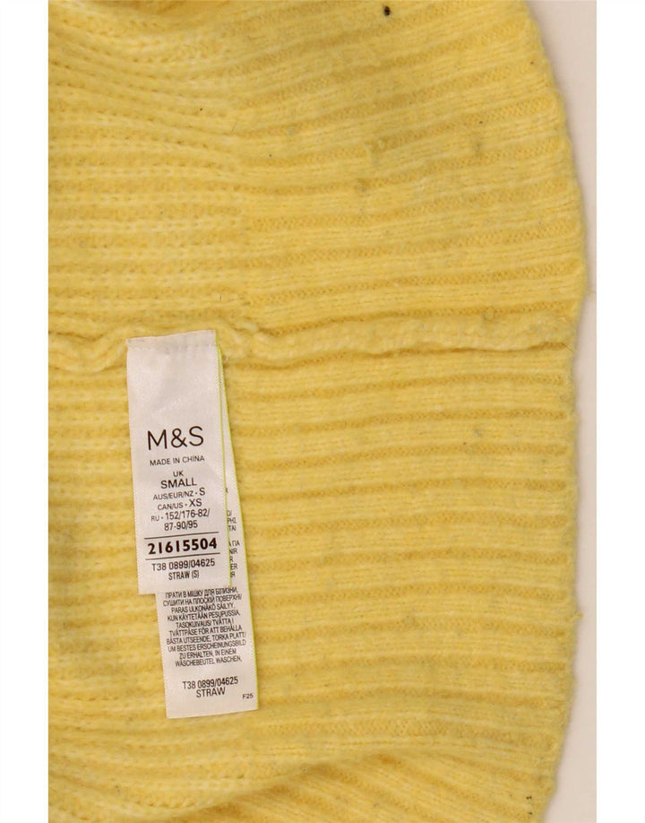 Marks & Spencer ženski džemper s kornjačičastim ovratnikom UK 10 Small Yellow
