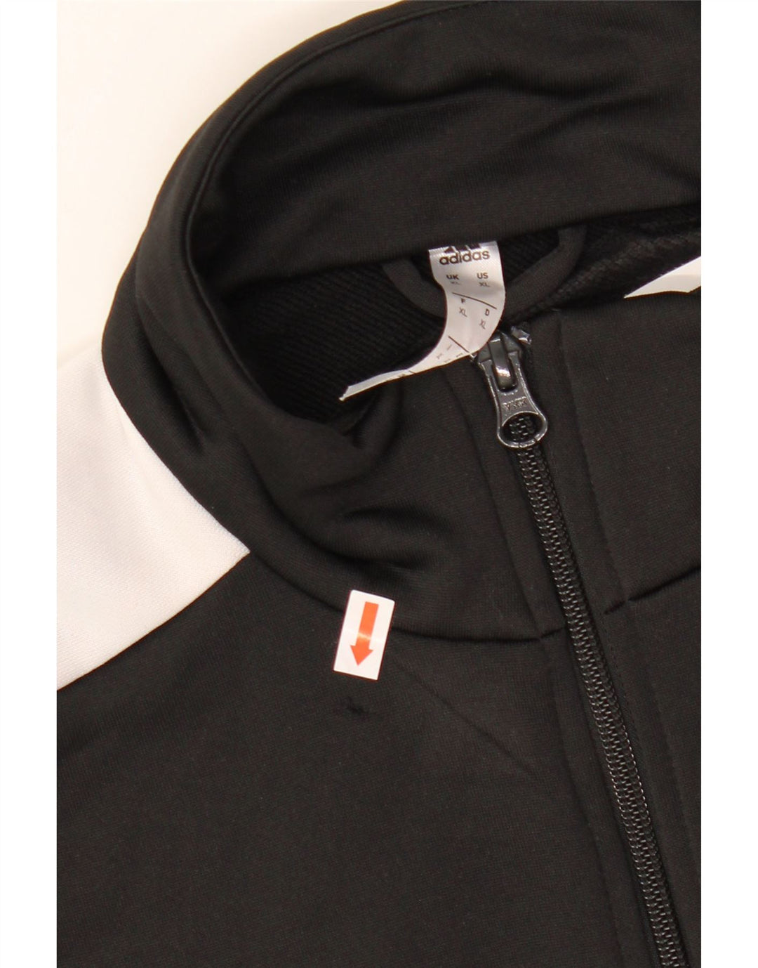 ADIDAS muška trenirka gornja jakna XL crni poliester u boji