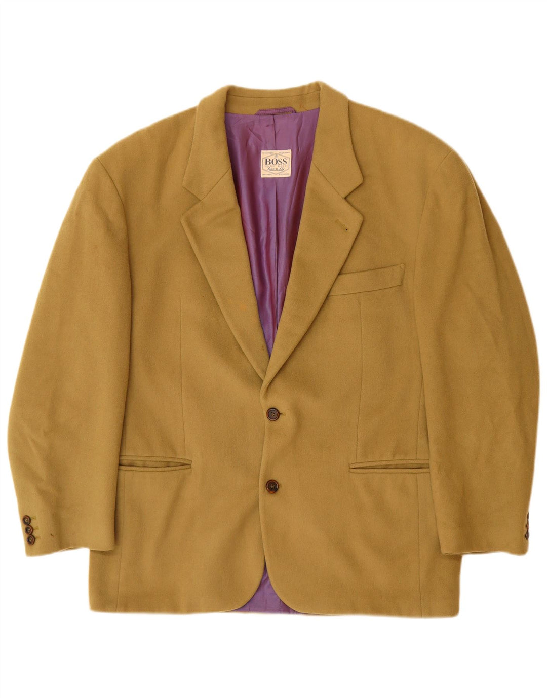 HUGO BOSS Muška jakna sa 2 gumba EU 52 XL bež vuna