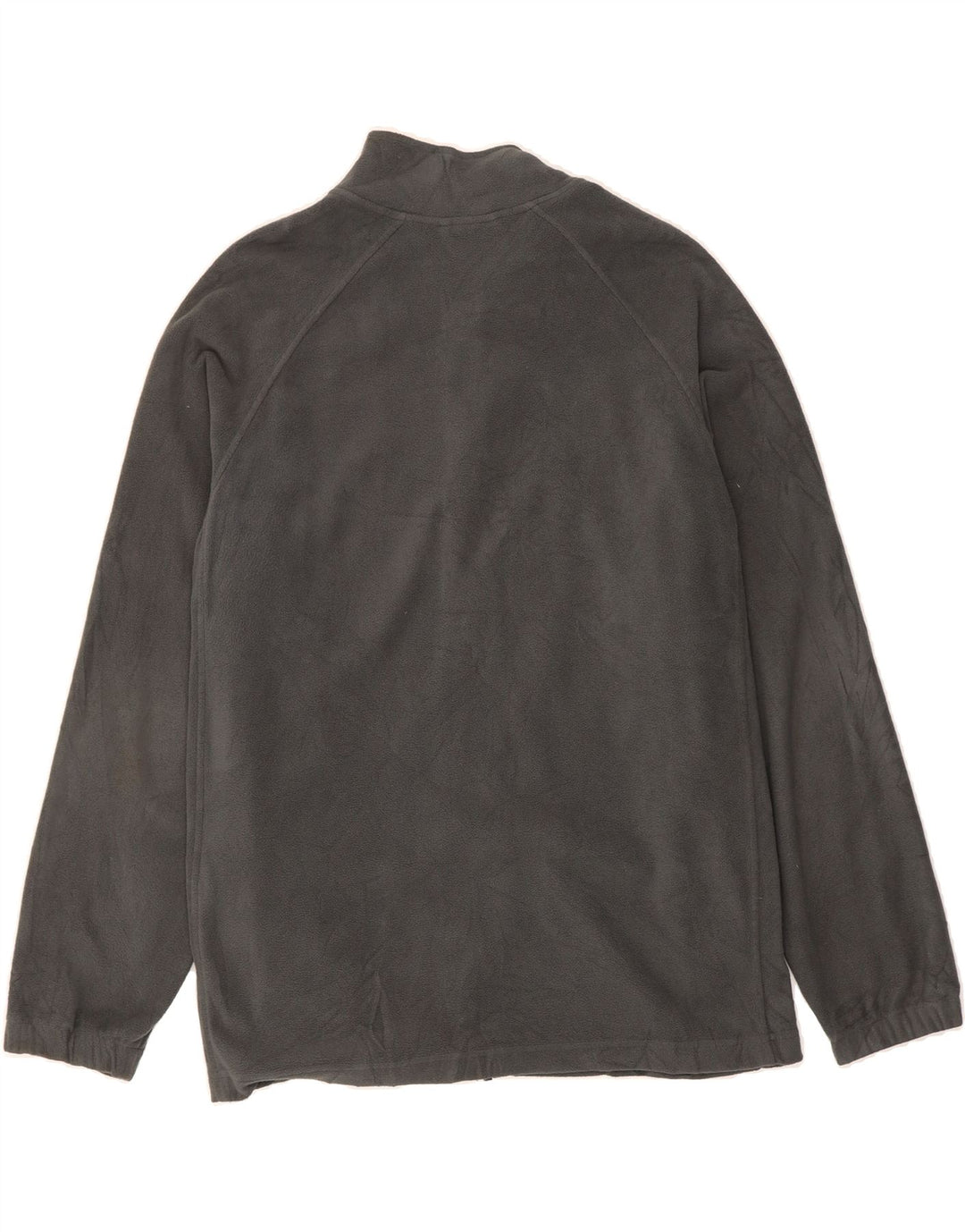 STARTER Mens Fleece Jacket UK 42/44 Large Grey Polyester Vintage Starter and Second-Hand Starter from Messina Hembry 
