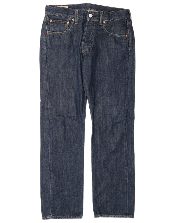 Levi's muške 501 ravne traperice W31 L30 plavi pamuk