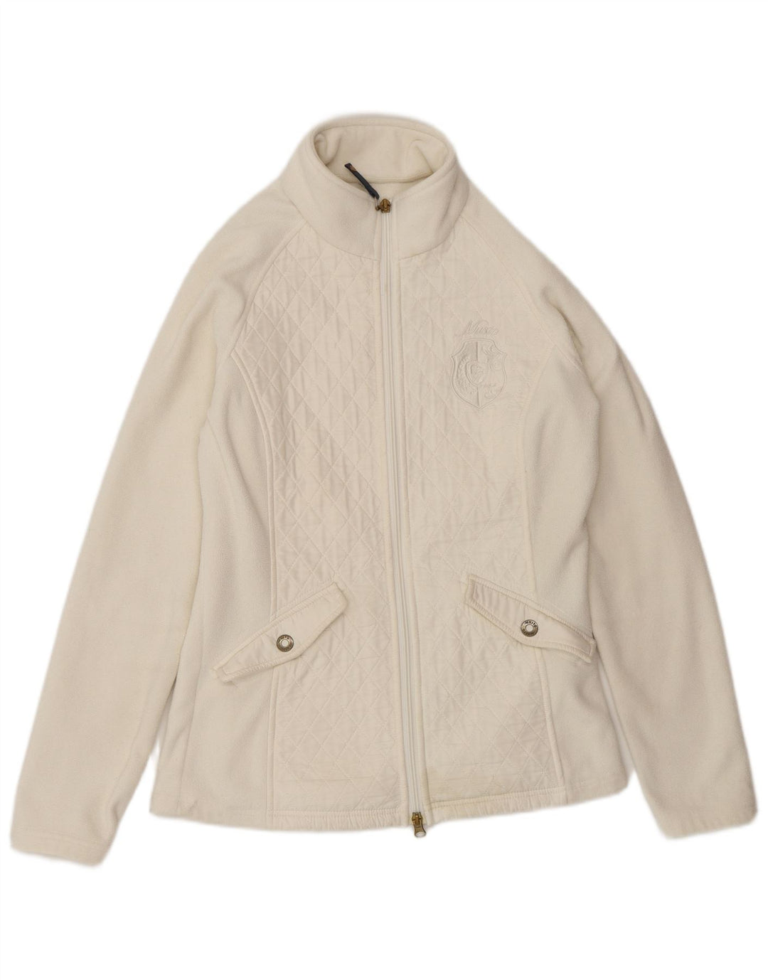 Musto ženska jakna od flisa UK 10 Mali bijeli poliester