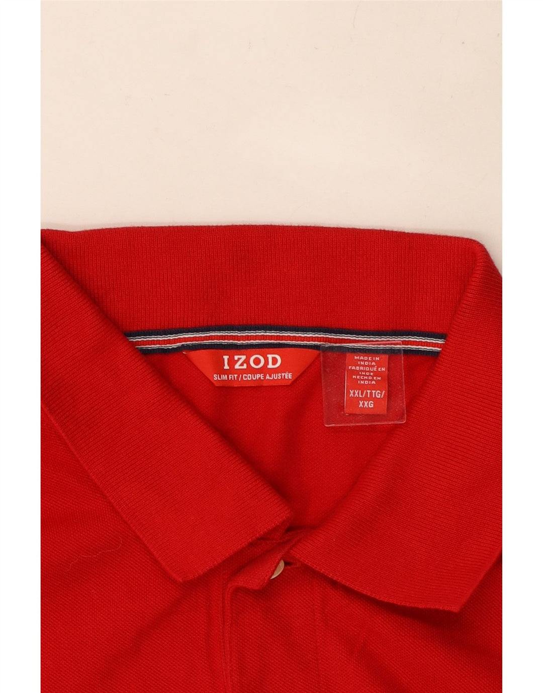 IZOD muška polo majica 2XL crvena pamuk