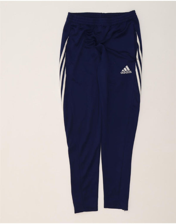 Adidas muške trenirke Climalite male tamnoplave hlače od poliestera