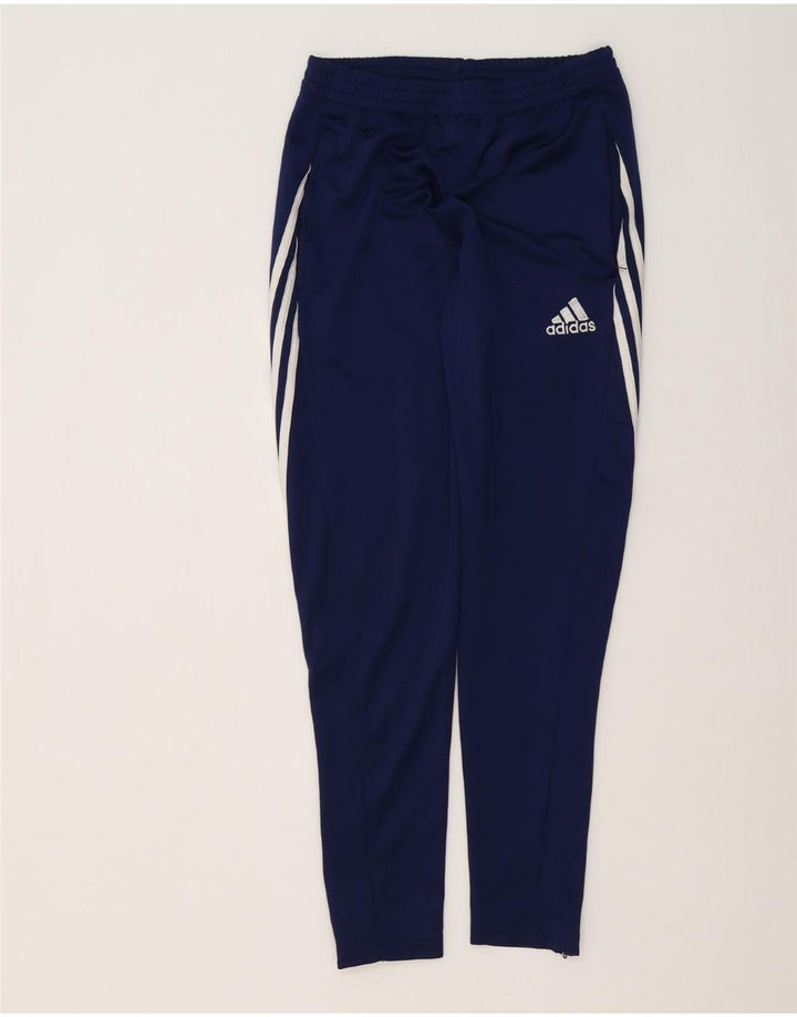 Adidas muške trenirke Climalite male tamnoplave hlače od poliestera