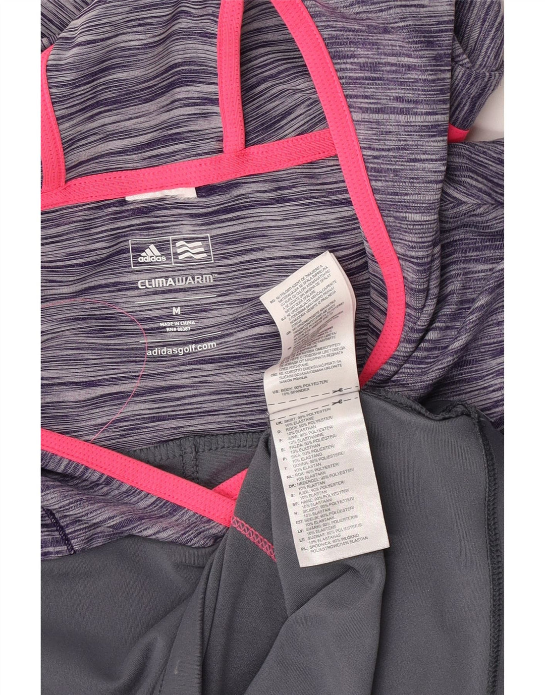 Adidas Climawarm ženska majica dugih rukava UK 12 srednje sive boje