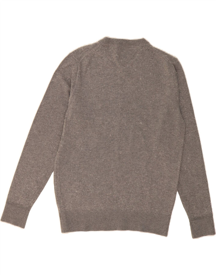 TOMMY HILFIGER Mens Crew Neck Jumper Sweater Large Grey Vintage Tommy Hilfiger and Second-Hand Tommy Hilfiger from Messina Hembry 