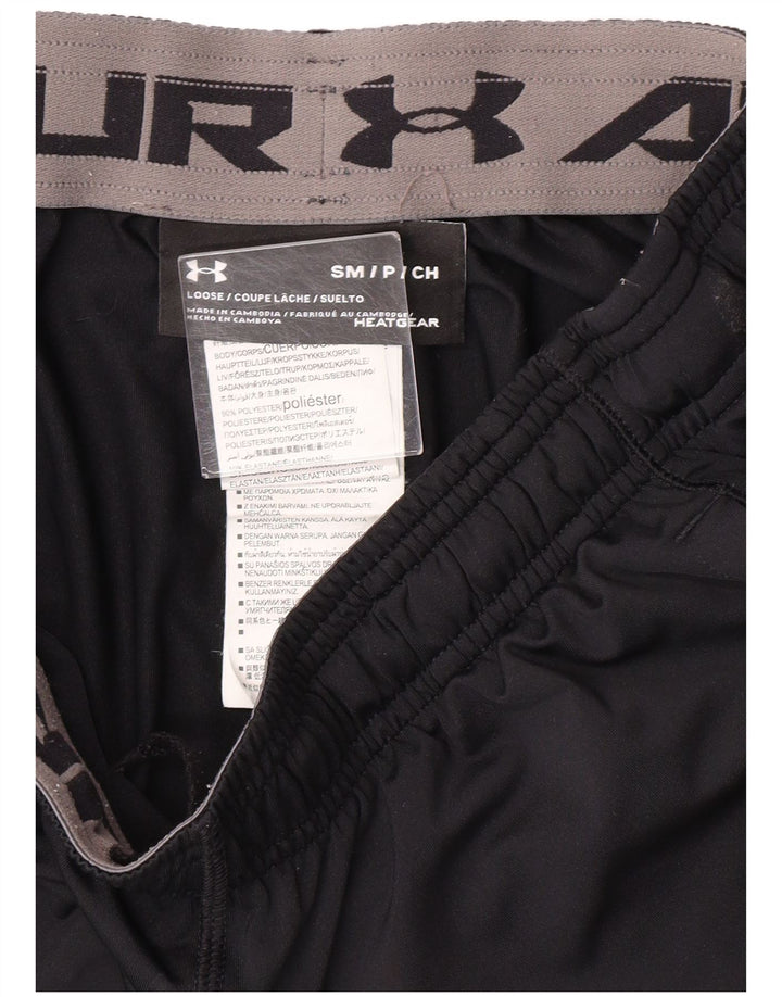 UNDER ARMOUR Male sportske kratke sportske hlače od crnog poliestera