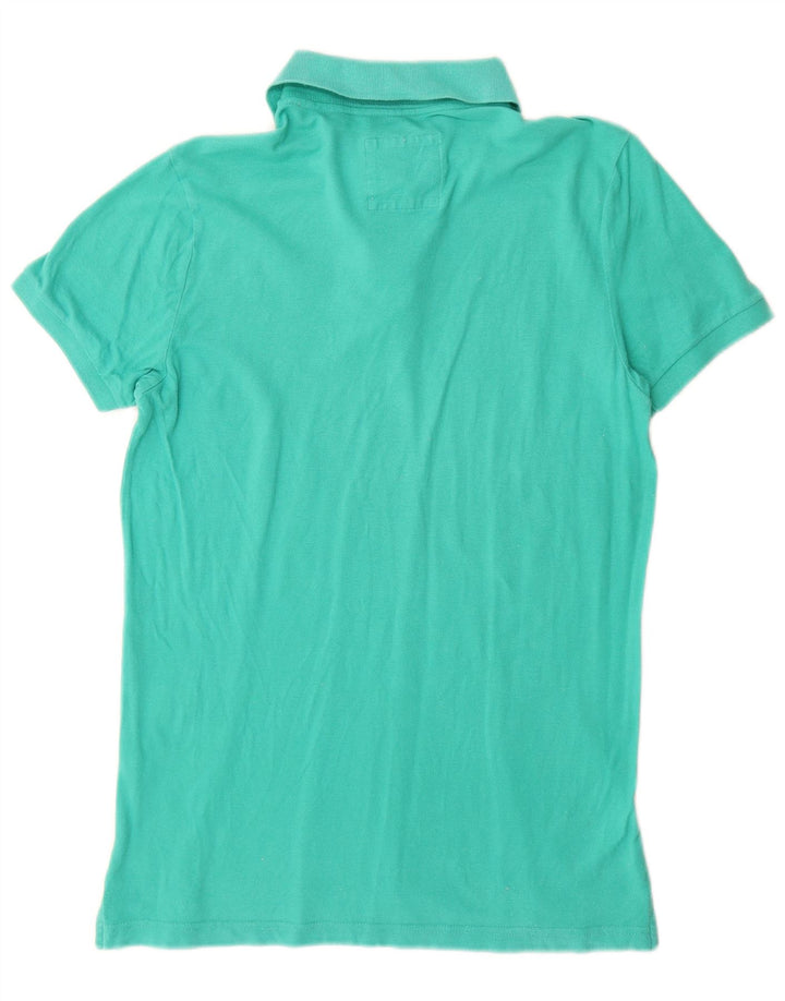 Hollister muška polo majica mala tirkizna