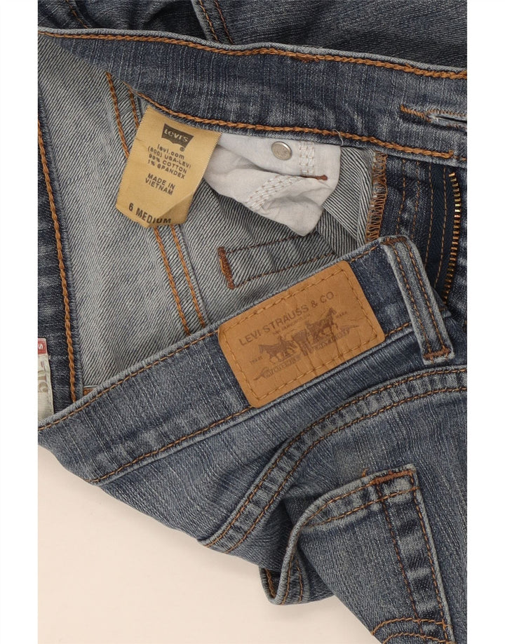 Levi's ženske 515 Bootcut traperice US 6 srednje W30 L31 plavi pamuk