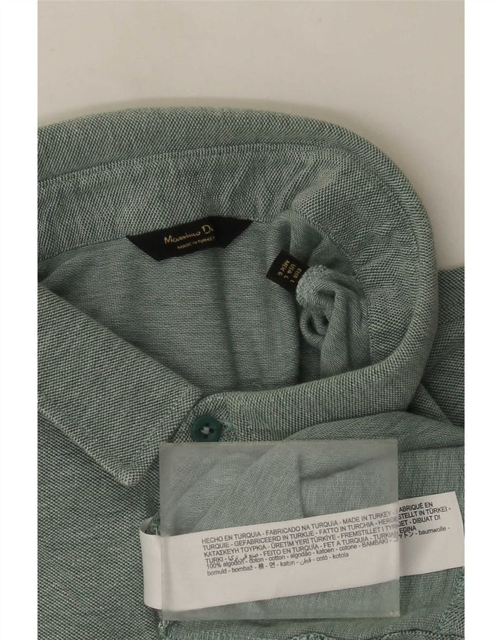 Massimo Dutti muška polo majica veliki zeleni pamuk