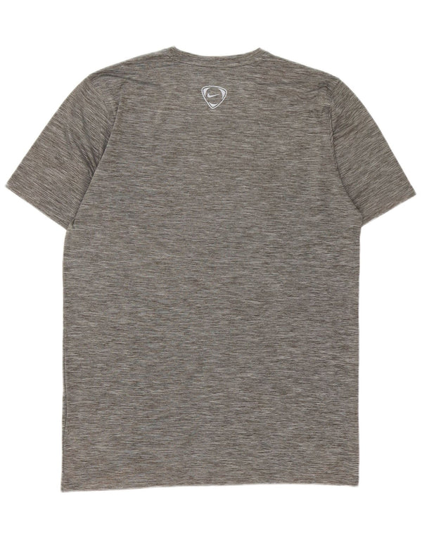 Nike muška Dri Fit majica kratkih rukava 3XL sivi flekasti poliester