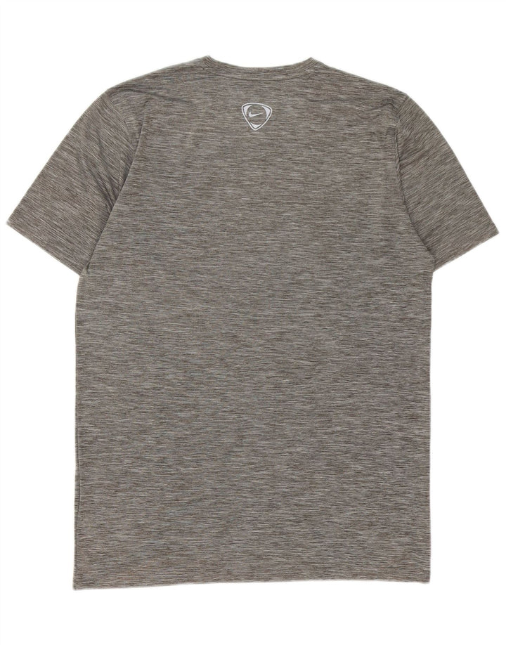 Nike muška Dri Fit majica kratkih rukava 3XL sivi flekasti poliester
