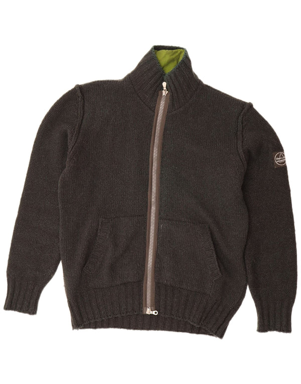 MURPHY & NYE muški kardigan džemper XL siva vuna