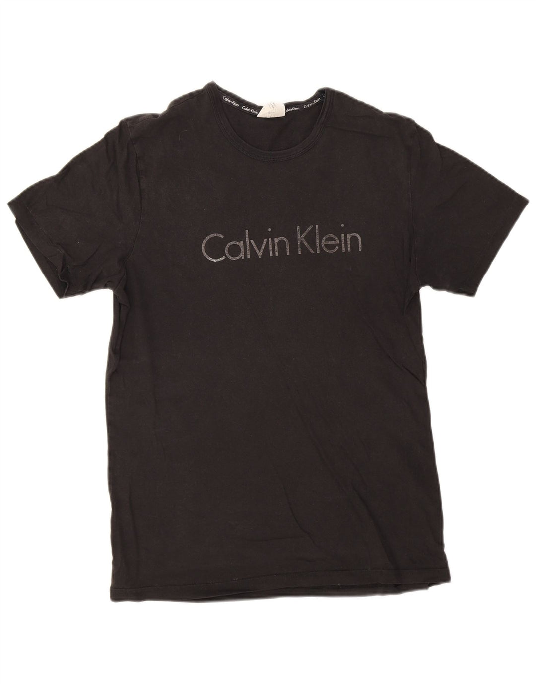 Calvin Klein muška grafička majica kratkih rukava Srednji crni pamuk