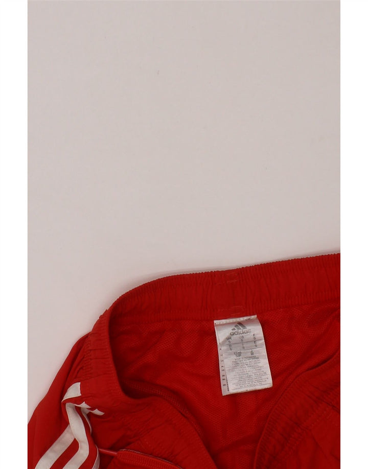 ADIDAS Mens Graphic Sport Shorts Small  Red Nylon Vintage Adidas and Second-Hand Adidas from Messina Hembry 