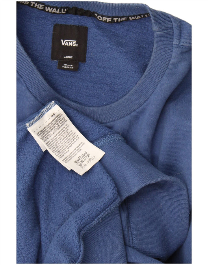 Vans Muški visoki plavi pamučni džemper
