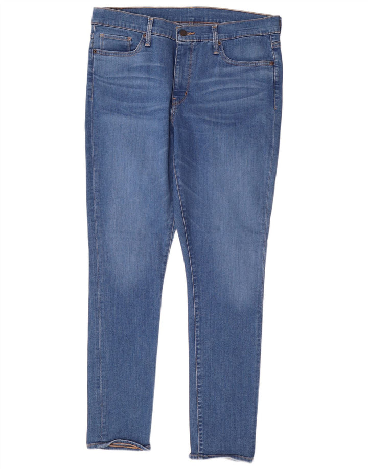 Levi's ženske uske traperice W32 L30 plavi pamuk