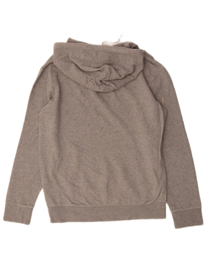 LEVI'S Mens Graphic Hoodie Jumper Small Grey Cotton