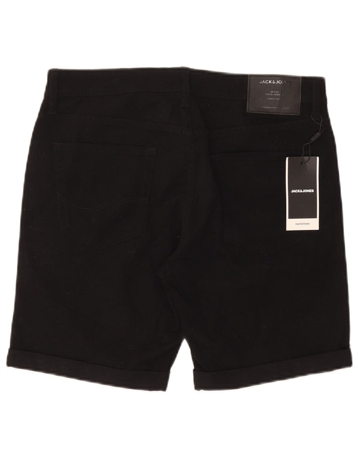 Jack & Jones Regular Casual kratke kratke hlače srednje veličine W32, crni pamuk