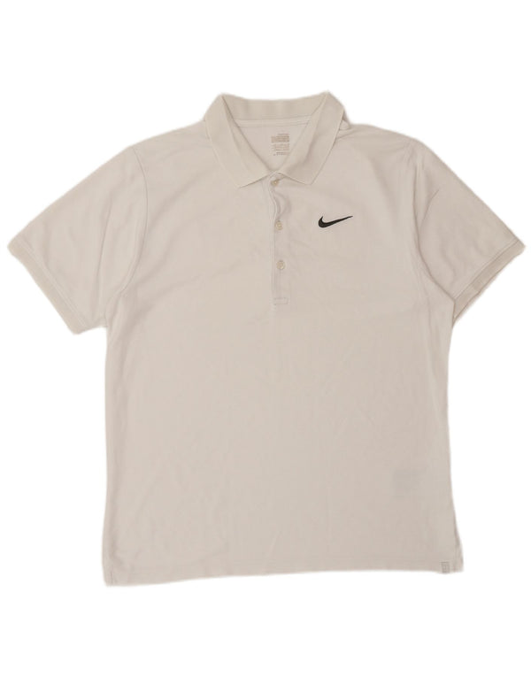 NIKE muška polo majica Srednje bijeli pamuk