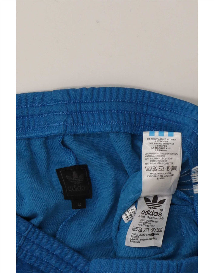 Adidas muške trenirke srednje plave pamučne hlače
