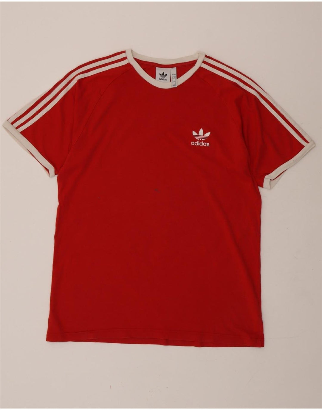ADIDAS Muška majica kratkih rukava Veliki crveni pamuk