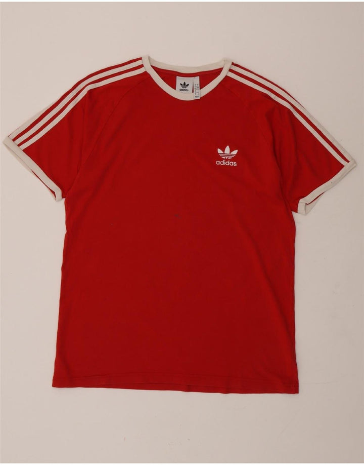 ADIDAS Muška majica kratkih rukava Veliki crveni pamuk