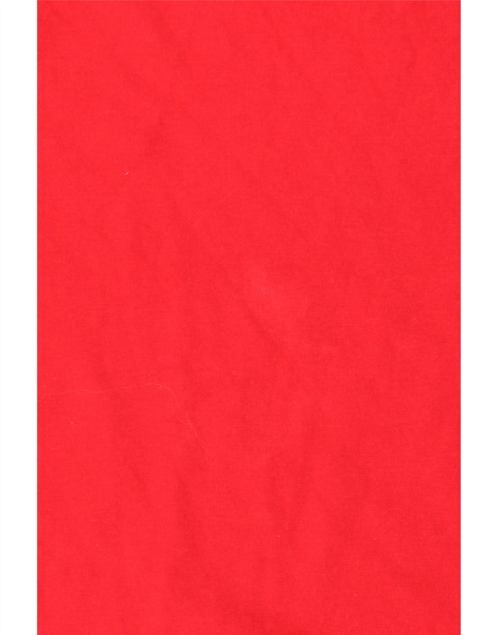 KAPPA muška majica kratkih rukava XS s grafičkim motivima, crveni pamuk