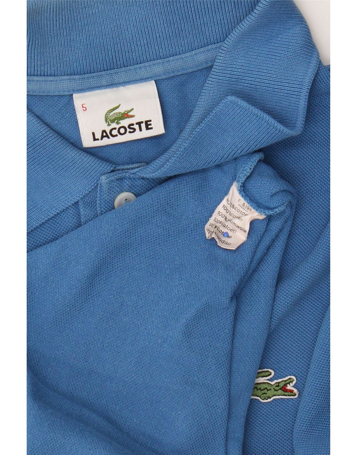 Lacoste muška polo majica veličine 5 velika plava pamuk