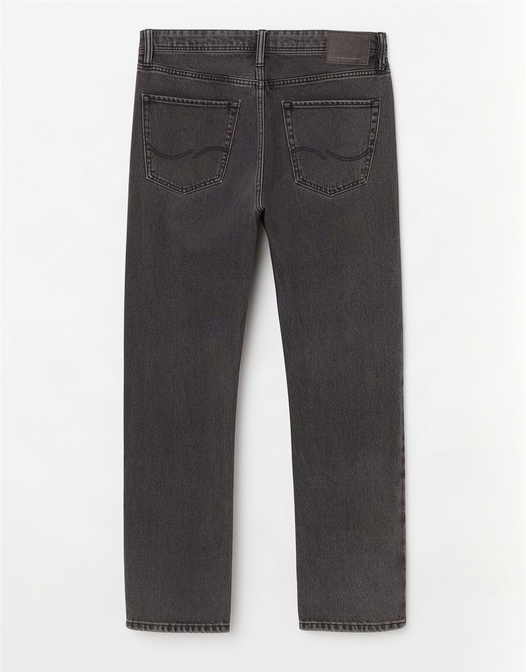 Jack & Jones muške ravne traperice W32 L32 sivi pamuk