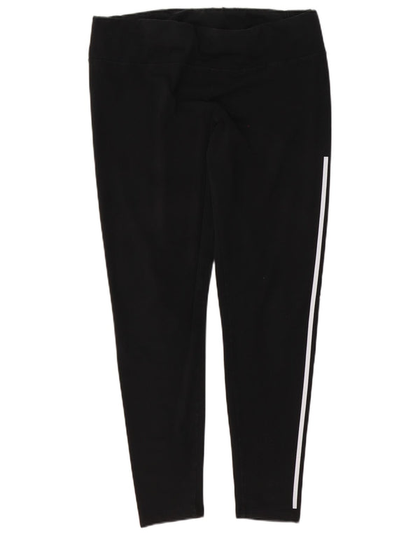 Adidas ženske Climalite grafičke tajice UK 20/22 XL crni pamuk