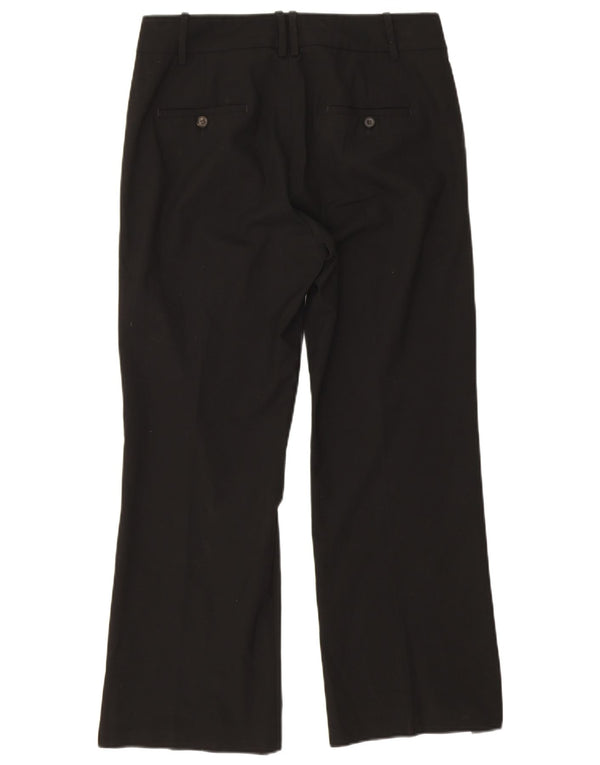 Zara ženske ravne chino hlače EU 44 XL W34 L27 crna viskoza