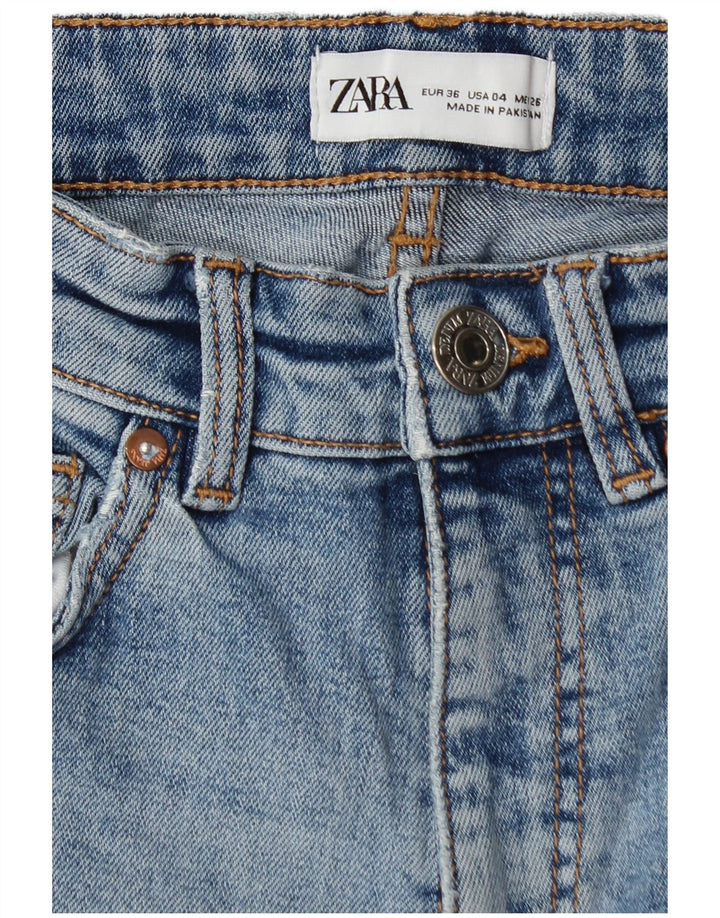 ZARA ženske traperice EU 36 XS W26 L25 plavi pamuk