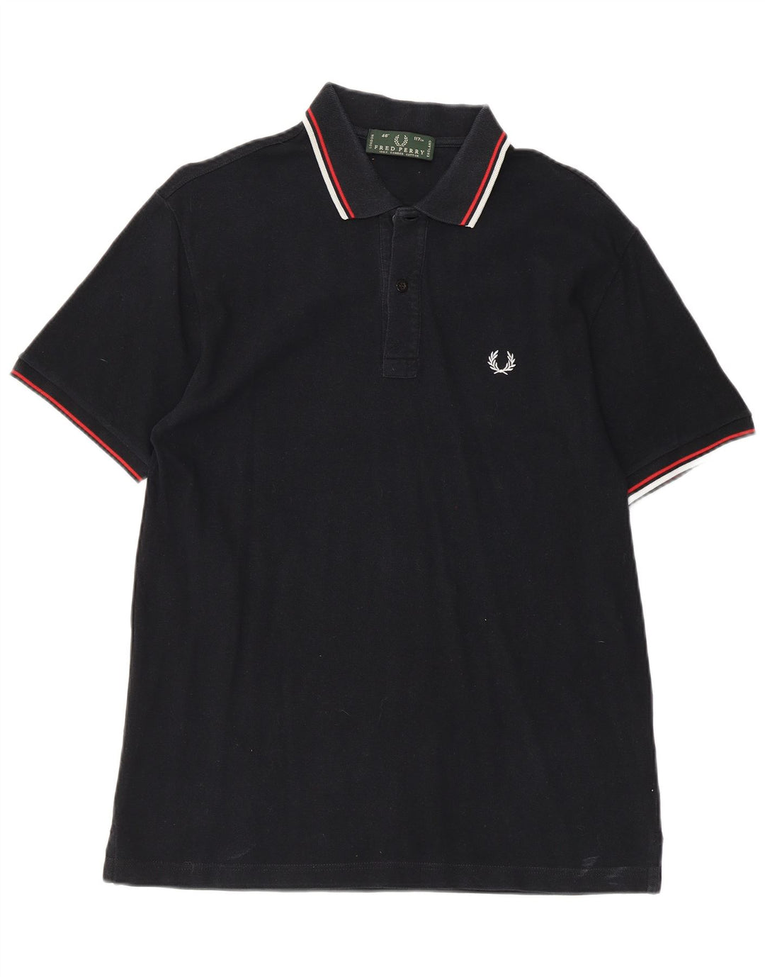 Fred Perry muška polo majica velika crna pamučna
